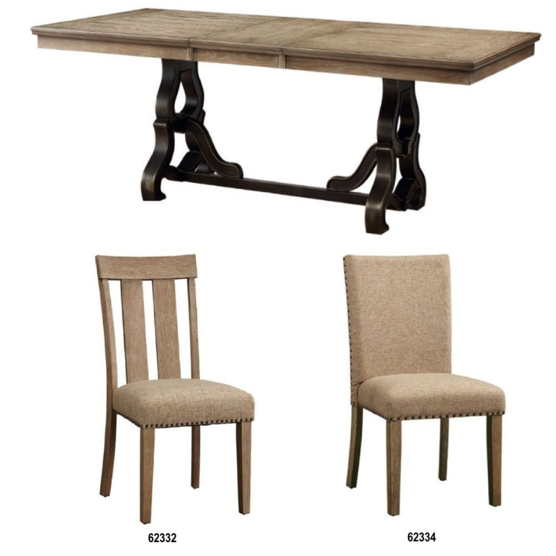 Nathaniel - Dining Table - Maple - Atlantic Fine Furniture Inc