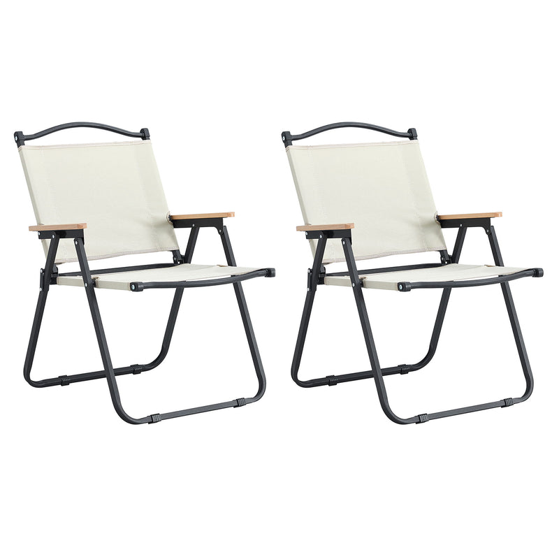 Folding Outdoor Chair For Indoor, Outdoor Camping, Picnics, Beach, Backyard, Bbq, Party, Patio