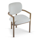 Upholstered Arm Dining Chairs (Set of 2)