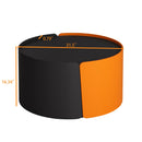 Modern Round Nesting Coffee Table With Extendable Sliding Top