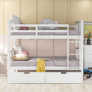 Bunk Bed With Ladder For Bedroom, Guest Room Furniture