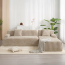 Cloud Sectional Sofa Upholstered Couch Free Combined Sofa