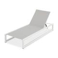 Chaise Lounge With 5 Reclining Positions, Outdoor Patio Lounge Chairs