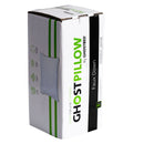 Ghostpillow - Faux Down Luxury Pillow With Microfiber Gel Clusters, Cotton Cover - White