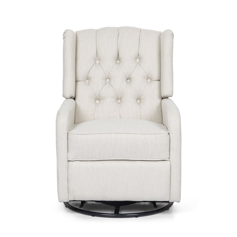 Classic Design, Manual Recliner Chair With 360 Degree Swivel