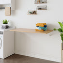 Folding Table Wall Mounted Folding Table For Small Spaces, Fold Down Desk, Workbench