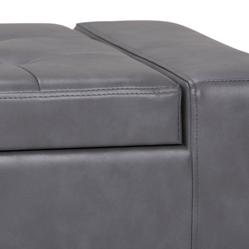 Laredo - Contemporary Large Storage Ottoman