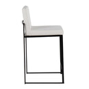 Fuji - Contemporary Modern Elegance, High Back Counter Stool