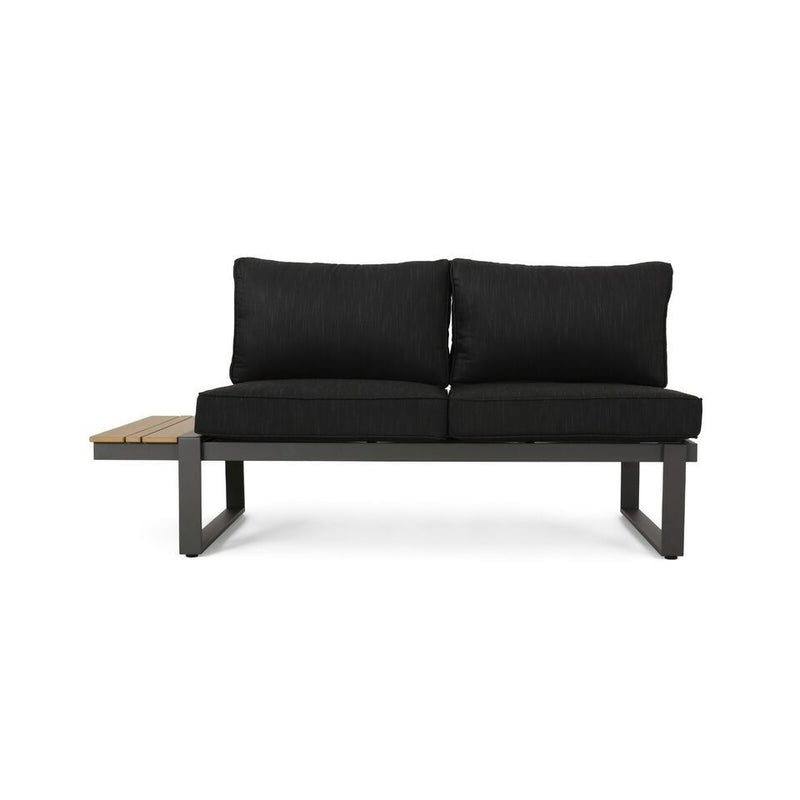 Sterling - Outdoor V Shaped 5 Seater Sofa Set With Cushions