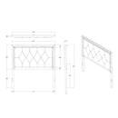 Chloe - Bed Gemstone