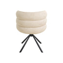 270 Degree Swivel Upholstered Desk Chairs (Set of 2)