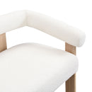 Modern Round Armrest Loveseat