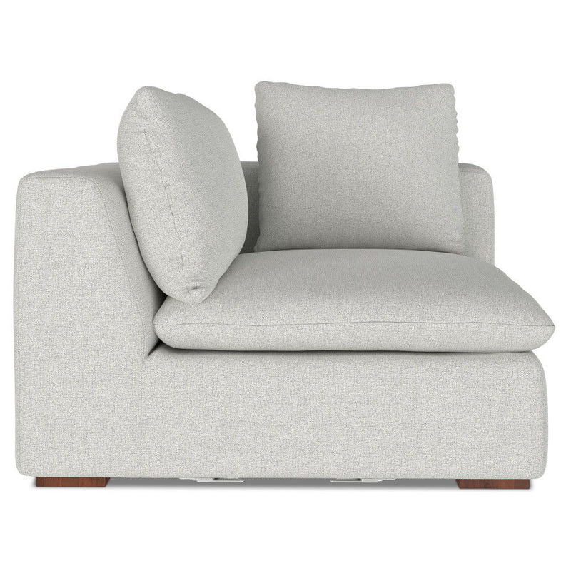 Jasmine - Right Arm Sofa Module - Gray