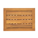 Portside - Wooden Deck Box 30 Gallons Storage Bench - Teak