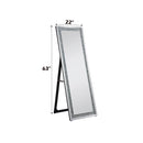 Noralie - Accent Mirror - Mirrored & Faux Diamonds - Atlantic Fine Furniture Inc