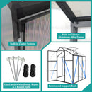 Gain Height Windproof Greenhouse With Raised Base