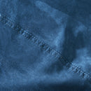 Marlin - 6.5 Foot Cylindrical Bean Bag With Removable Suede Cover - Midnight Blue