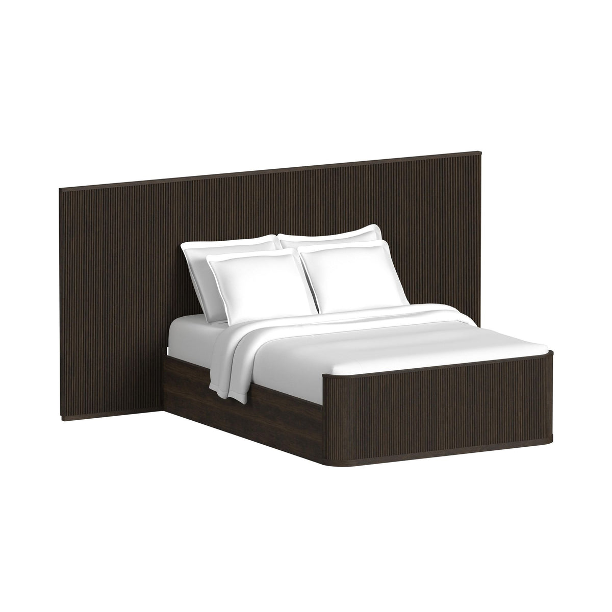 Sylvie Wall Bed in Dark Brown by Elements International, view 4