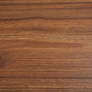 Computer Desk With Metal Legs - Dark Coffee