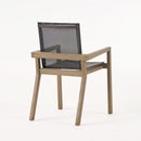 Belfast - Dining Chair With Acacia Wood Frame And Mesh Seating (Set of 2)