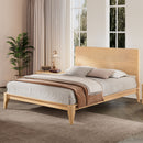 Platform Bed With Metal Support
