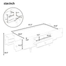 Modern Rectangle Coffee Table With Four Drawers