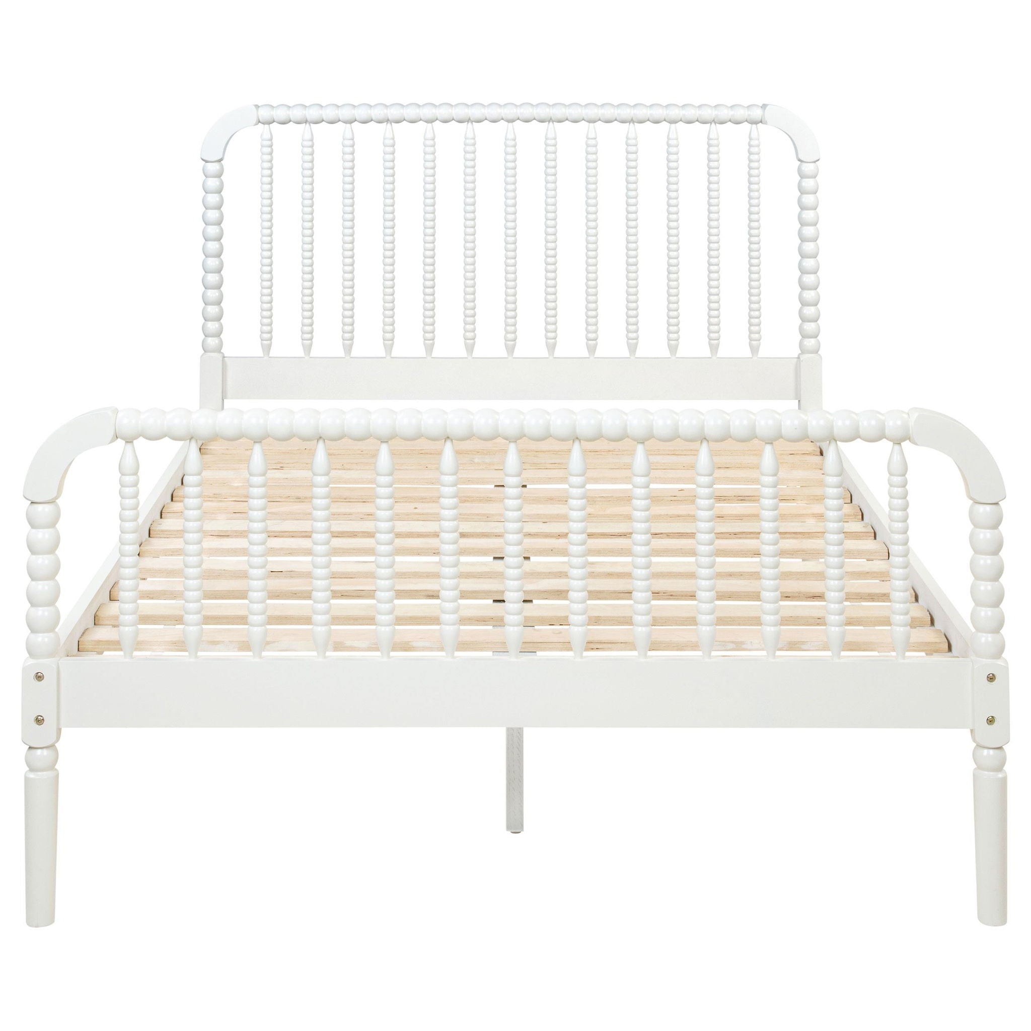 Jones Wood Full Open Frame Bed White