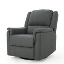 Glider Recliner With Swivel, Manual Reclining Chair