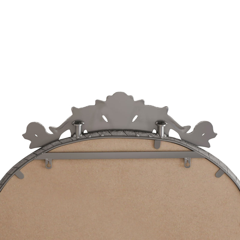 Vintage Arched Full Body Mirror, Wall Mounted For Living Room