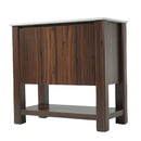 Modern Bathroom Vanity With Rectangle Ceramic Sink, Soft Closing Doors