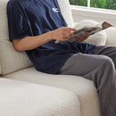 2 Seater Cushion Comfortable Sofas With 2 Cushions And 2 Ball Pillows