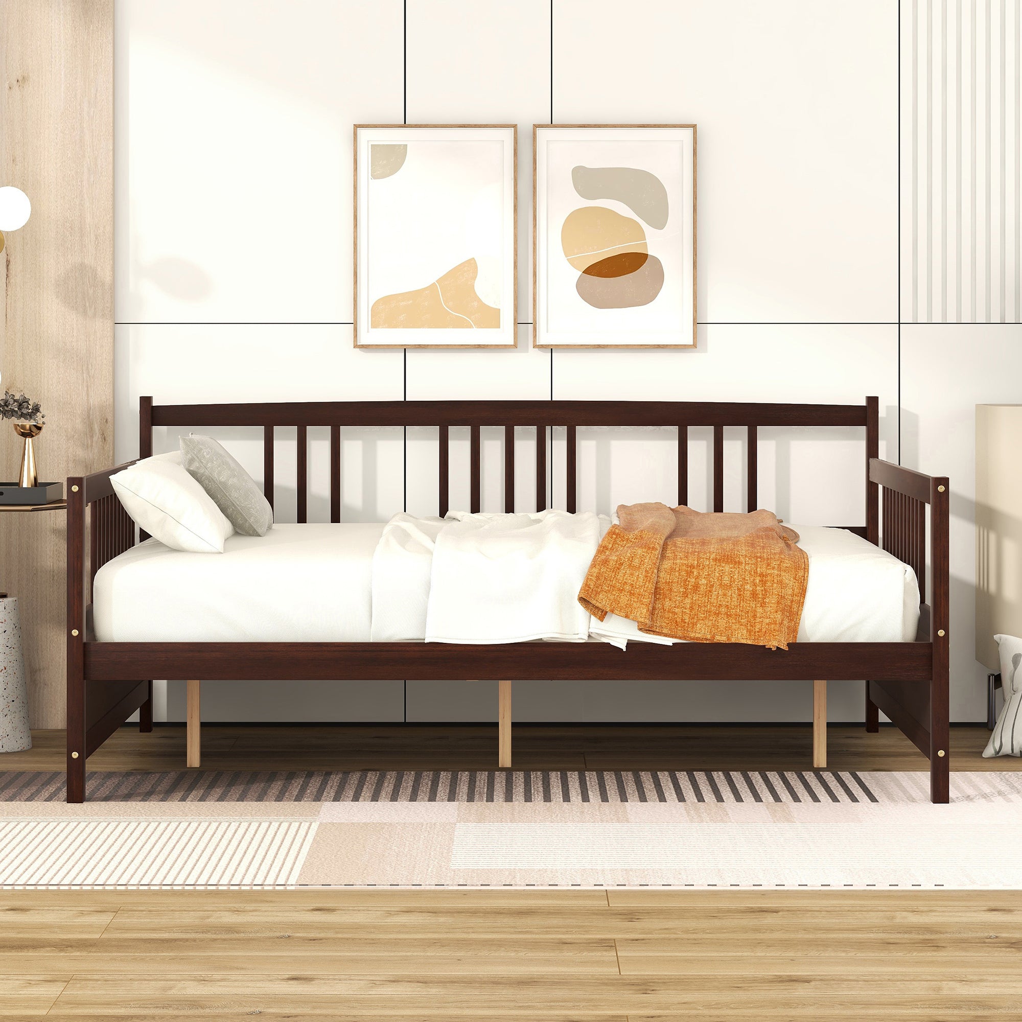 Full Size Daybed with Support Legs, Espresso ( OLD SKU: WF191900AAP) - Atlantic Fine Furniture Melbourne FL