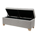Soft Close Upholstered Storage Bench, Convenient Design