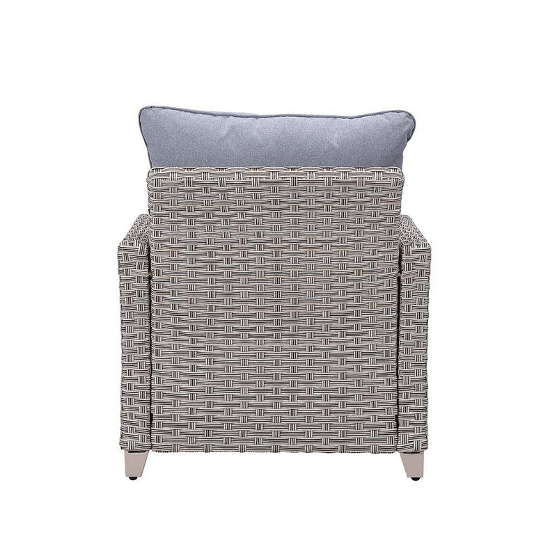 Greeley - Patio Set - Gray Fabric & Gray Finish