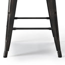 Rayne - Curved Back Metal Stool (Set of 2)
