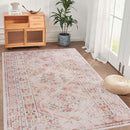 Maval - 8' X 10' Washable Area Rug - Beige