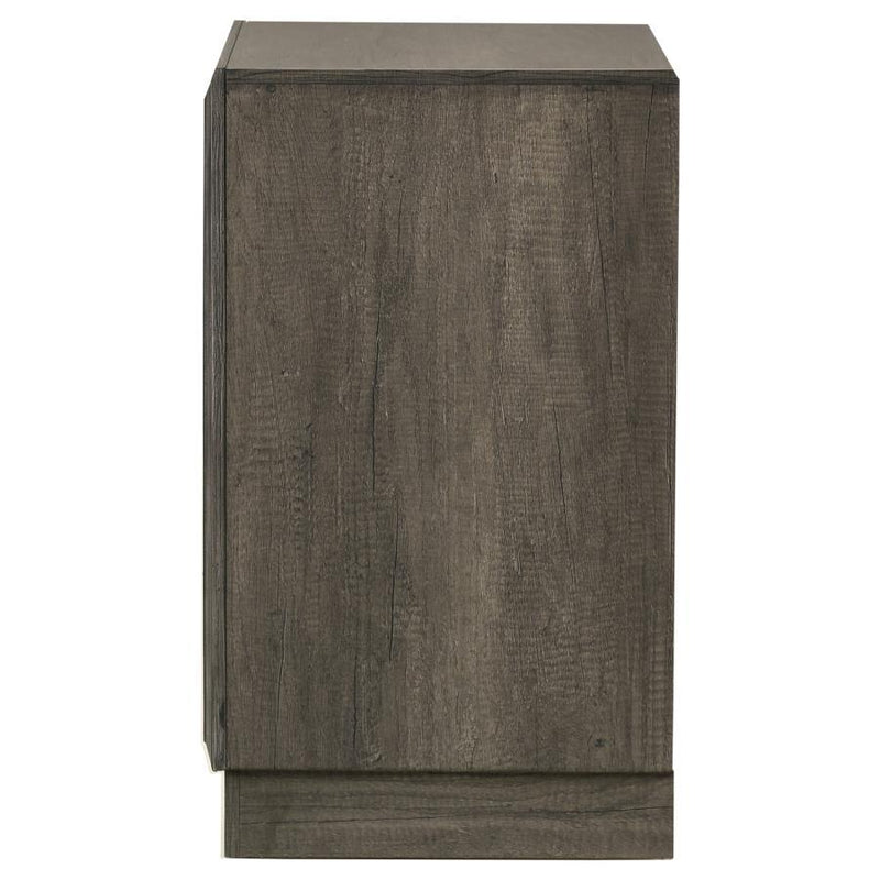 Janine - 2-Drawer Nightstand - Gray