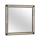 Lively - Mirror With Glitter Detail - Black
