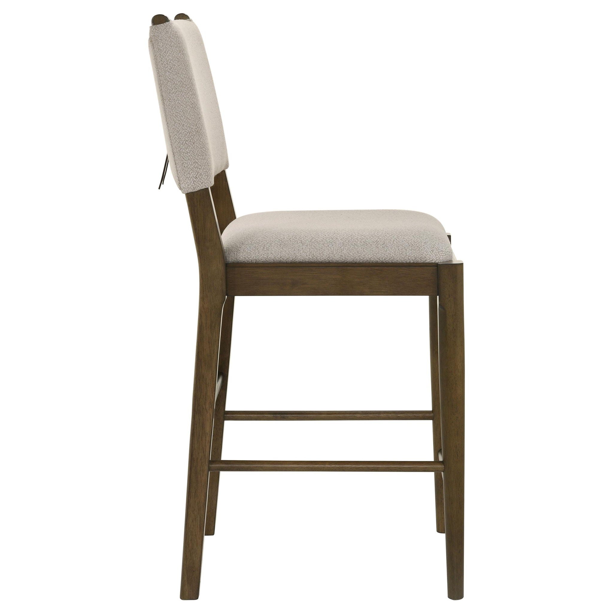 Ottowa Upholstered Counter Side Chair Brown (Set of 2) - Atlantic Fine Furniture Melbourne FL