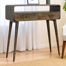 Solid Wood Curved Console Table