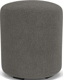 Pouf - Ottoman - Dark Gray - Atlantic Fine Furniture Inc