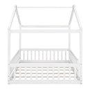 Bed House Bed Frame With Fence