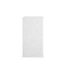 Kitchen Storage Cabinet With Double Doors, Adjustable Shelves, Sideboard Buffet For Dining Room - White