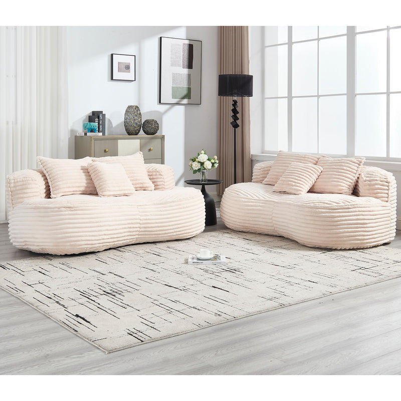Bean Bag, Lazy Sofa Comfort Lounger High Back Chair