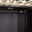 Loft Bed With Bookshelf, Drawers, Desk, And Wardrobe