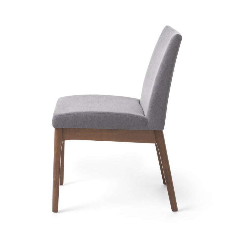 Contemporary Fabric Comfort Dining Chairs (Set of 2)