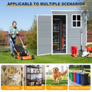 Outdoor Storage Shed Kit Perfect To Store Patio Furniture