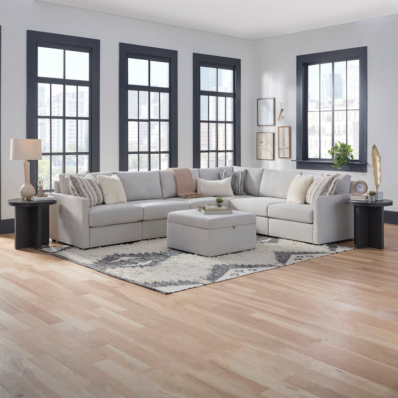 Flex - Sectional, Storage Ottoman