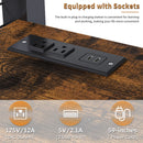 Full Size Loft Bed With Desk & Wardrobe Heavy Frame, Built In Staircase, Storage Rack & Shelves Gaming Bed - Black