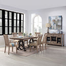 Nathaniel - Chair (Set of 2) - Fabric & Maple - Atlantic Fine Furniture Inc